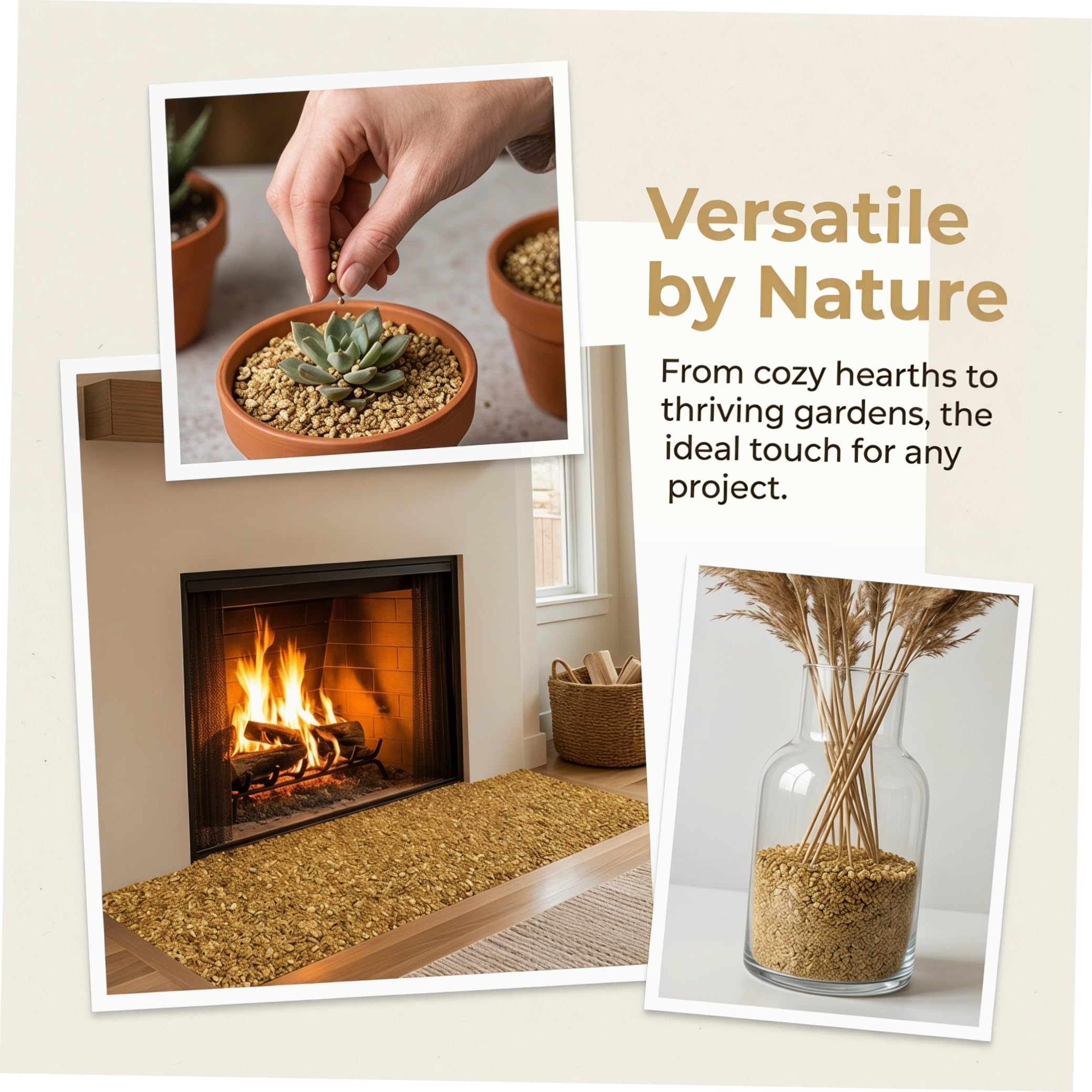 GALPADA Vermiculite Granulare 52, 8 Oz per Giardinaggio e Semina | 1 Sacchetto, Ammendante per Substrato e Aerazione del Suolo, Supporto per Germinazione e Funghi