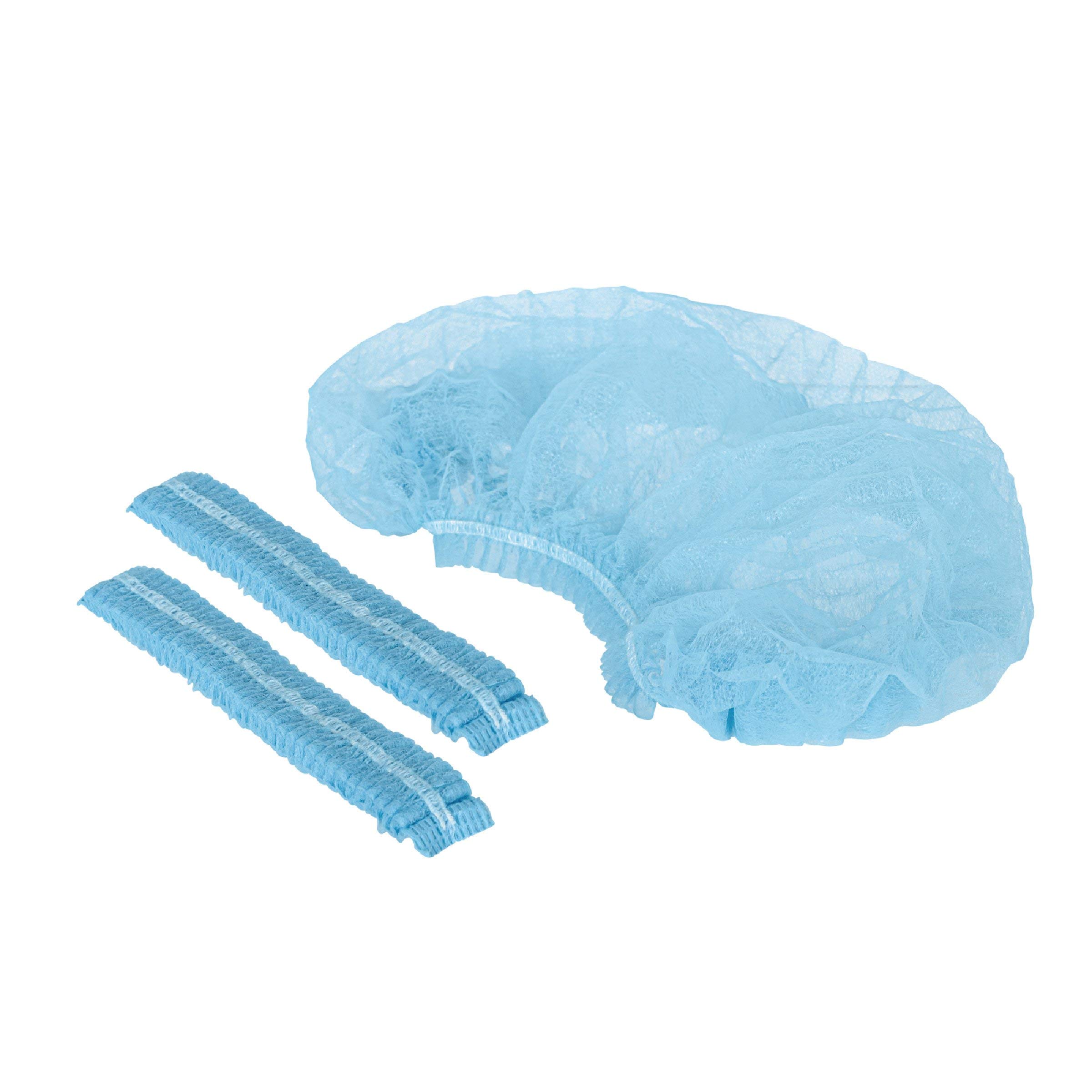 Brio PPE Disposable Bouffant Cap Head Cover Hair Net