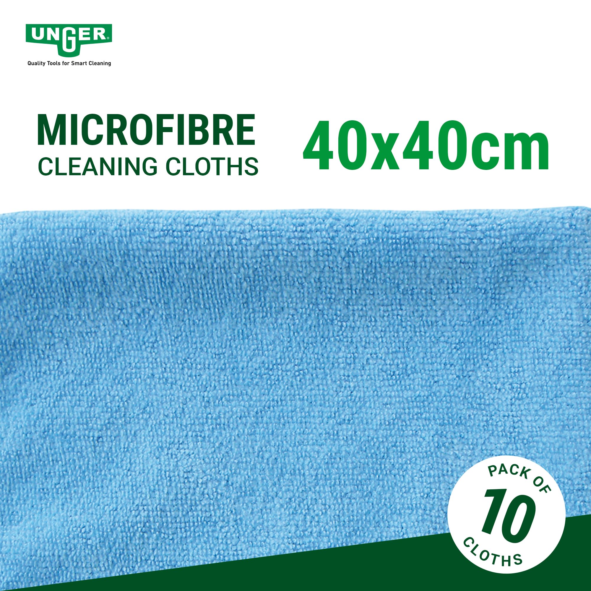 Unger CG107-B Microwipe 200 Cloth, Blu, 1 pezzo