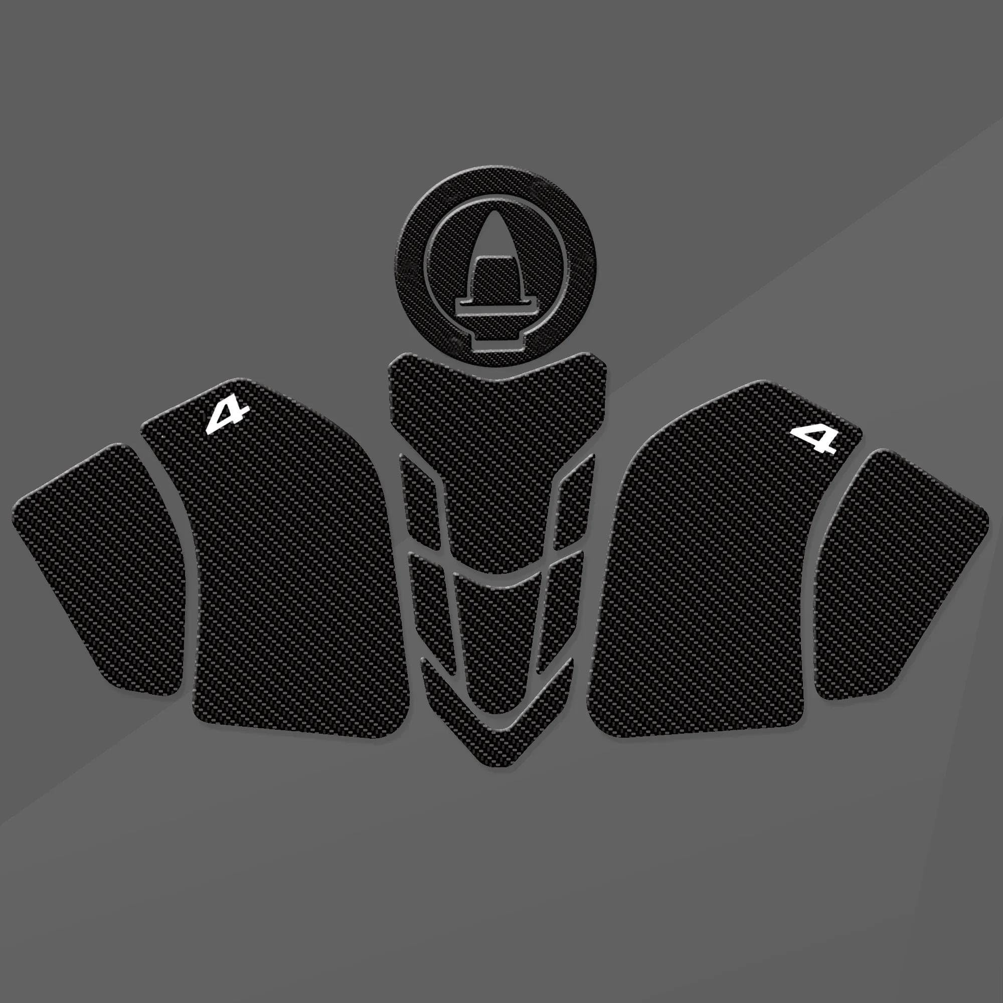 Motorcycle Tank Pad Protector Transparent Decal for Ducati for Panigale V4 S R for Streetfighter V4S 2018-2021