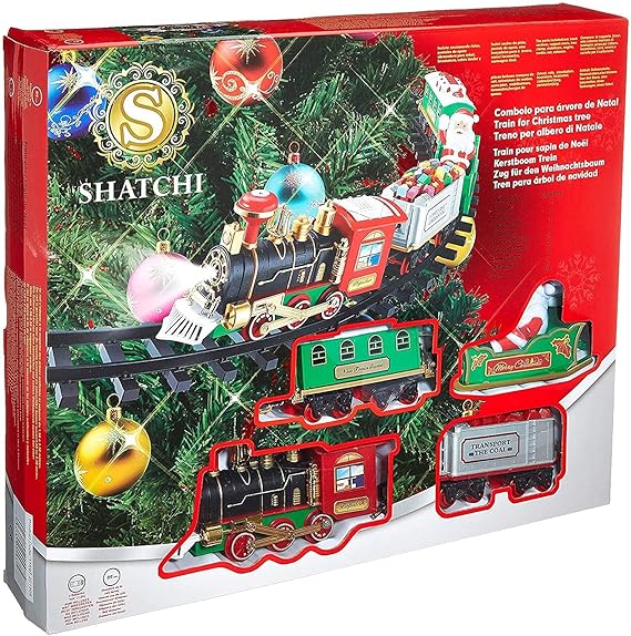 Christmas Tree Train SetAround the Tree Xmas Home Décor Novelty Decoration Festive Light Up Christmas Tree Train SetAround the Tree Xmas Home Décor Novelty Decoration Festive Light Up