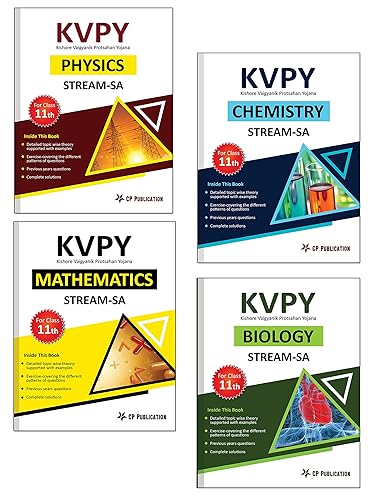 KVPY-SA: Complete Study Material Package (PCMB) for Class 11th by Career Point, Kota [Paperback] CP Editorial and Career Point Kota