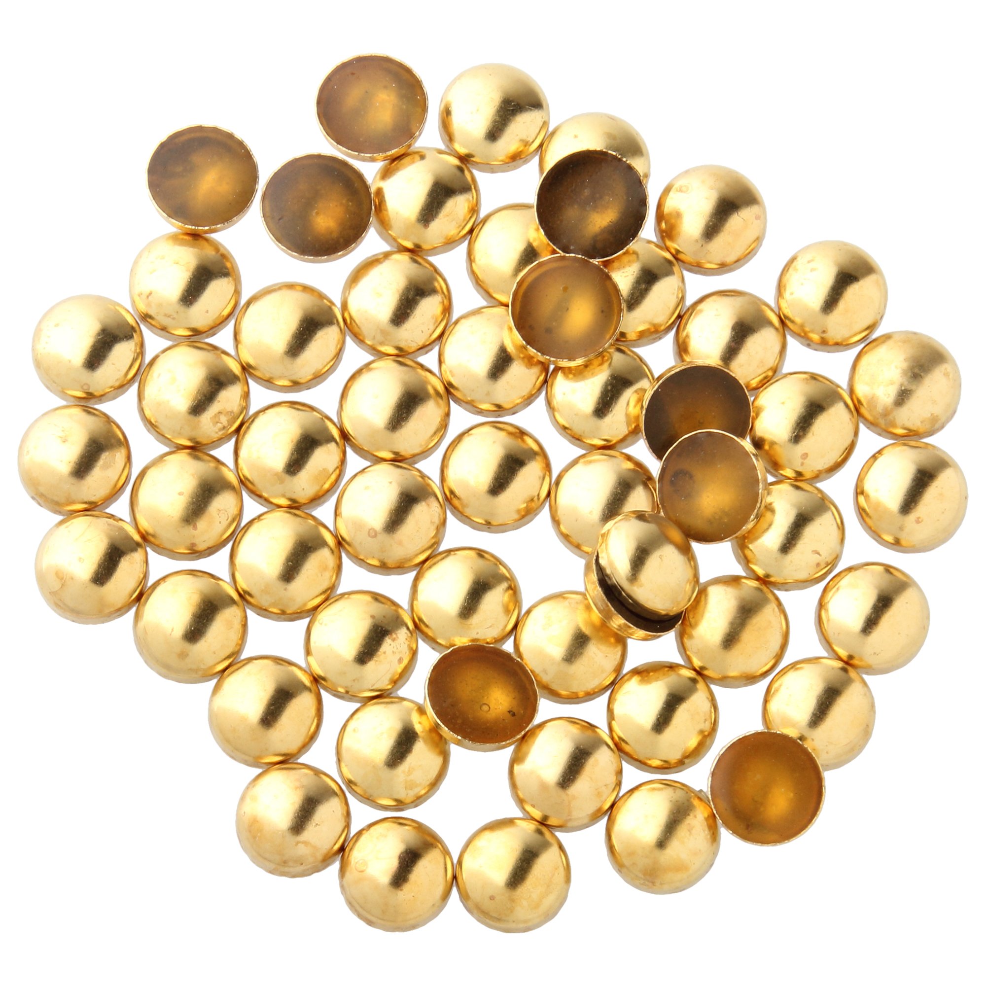 Amazon.co.jp: KIYOHARA アイロンスタッズ ゴールド 8mm 約50個