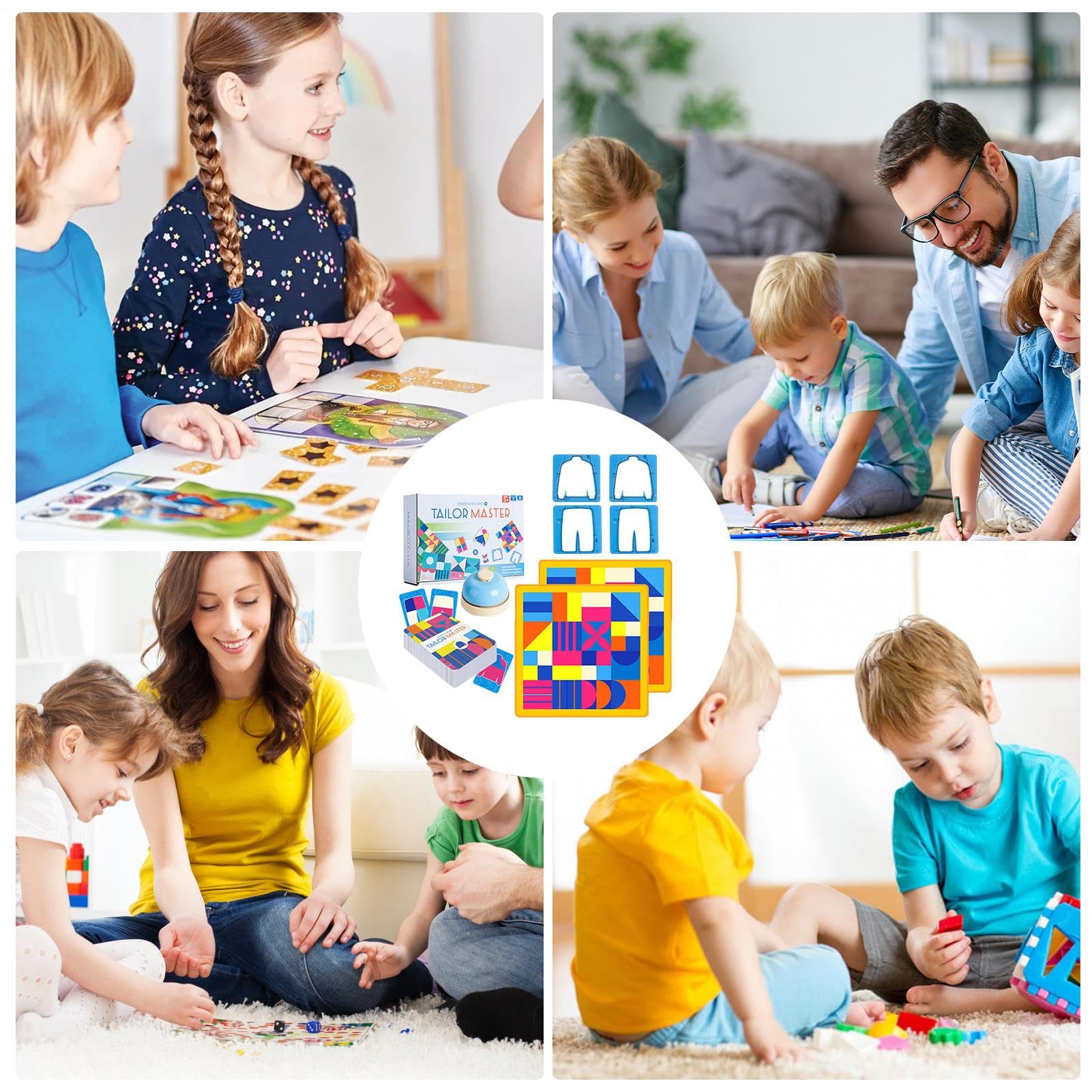 35 X 35 X 0,2 cm Tailor Master Game Passende Kleidung Puzzle-Spiel Farblich Passendes Tischspiel Tailor Master Matching Spiel Zu Kultivieren Denken Reaktion, Doppelbattle-Tischspiel