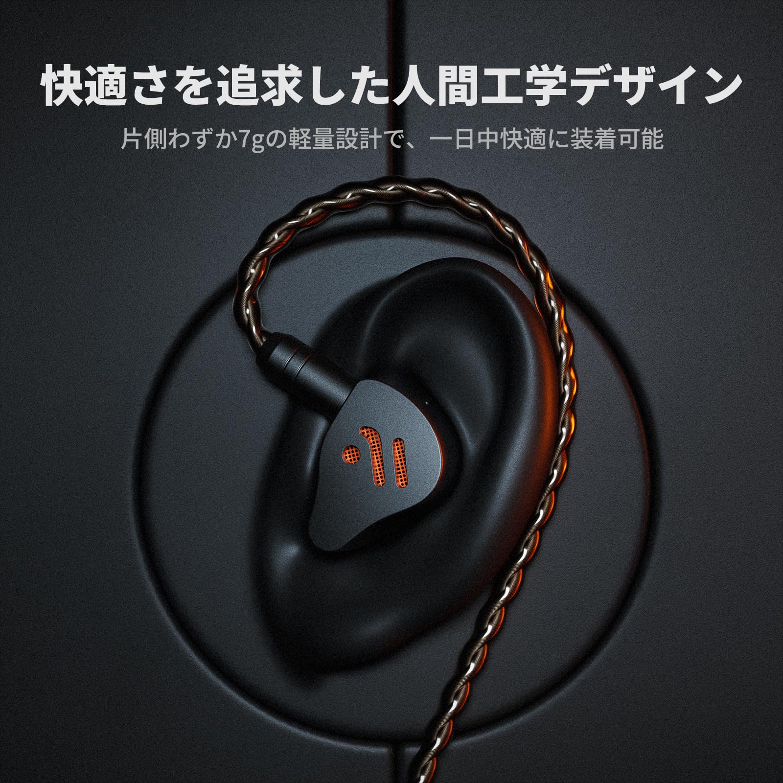 Amazon.co.jp: 【2026 VGP受賞】Fosi Audio IM4 オープンバック型IEM