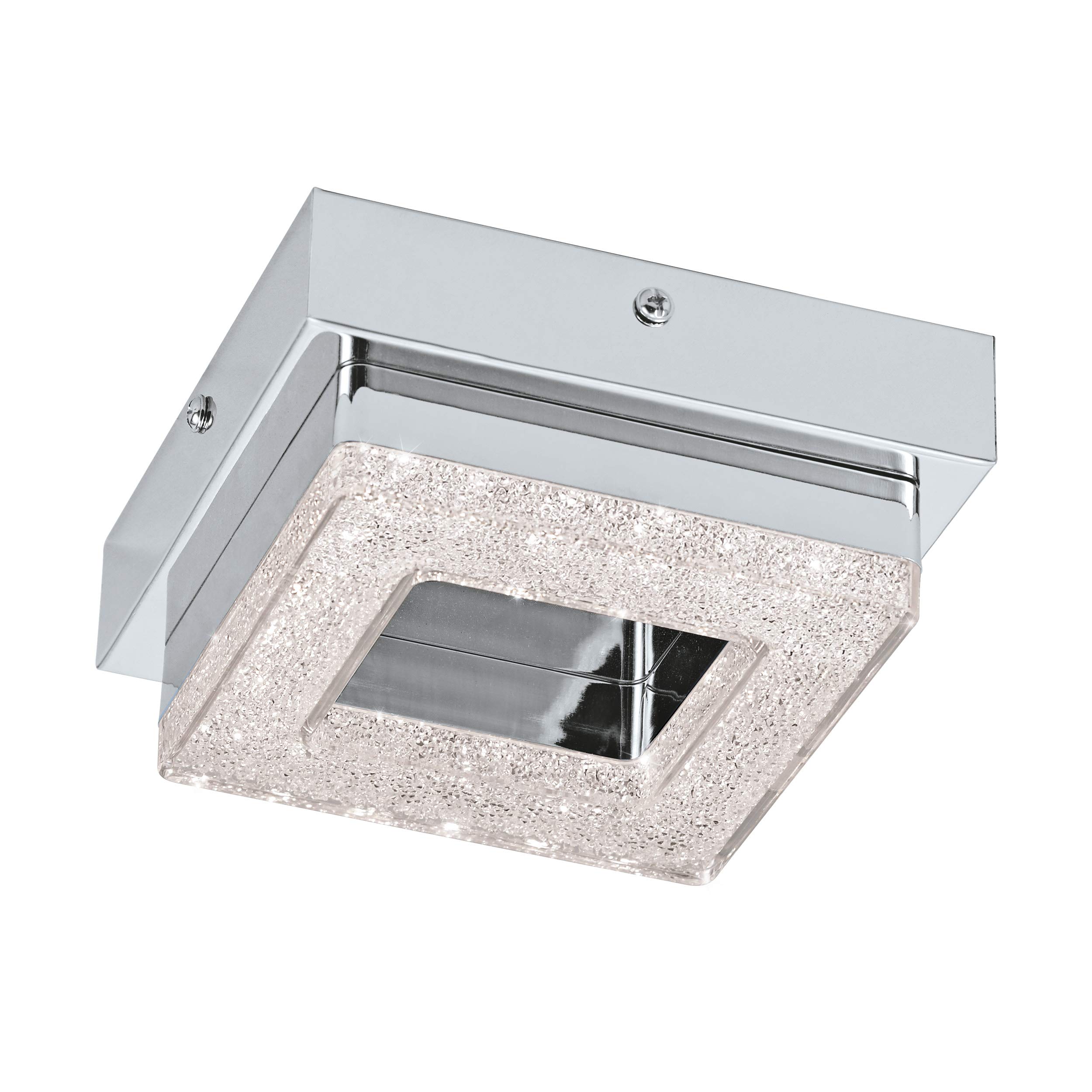 Eglo 95655 LED Chrome Wall/Ceiling Lamp FRADELO