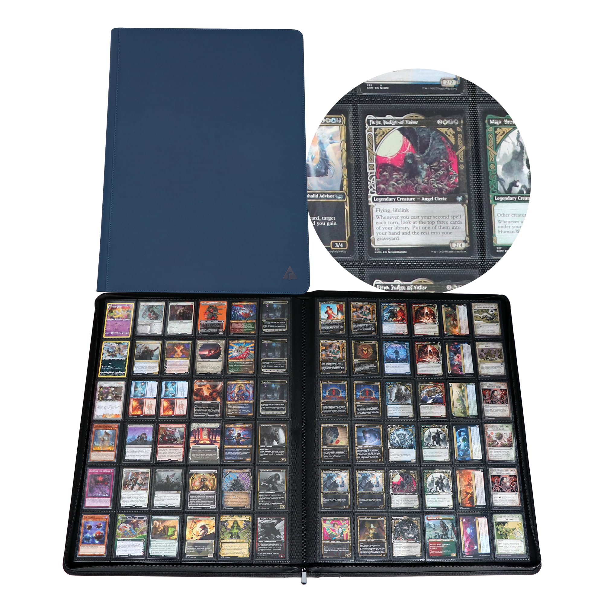 Amazon.com: Rayvol Premium 2300 Pockets Card Binder, Large 36-Pocket 2000+  Ringless Trading Card Album