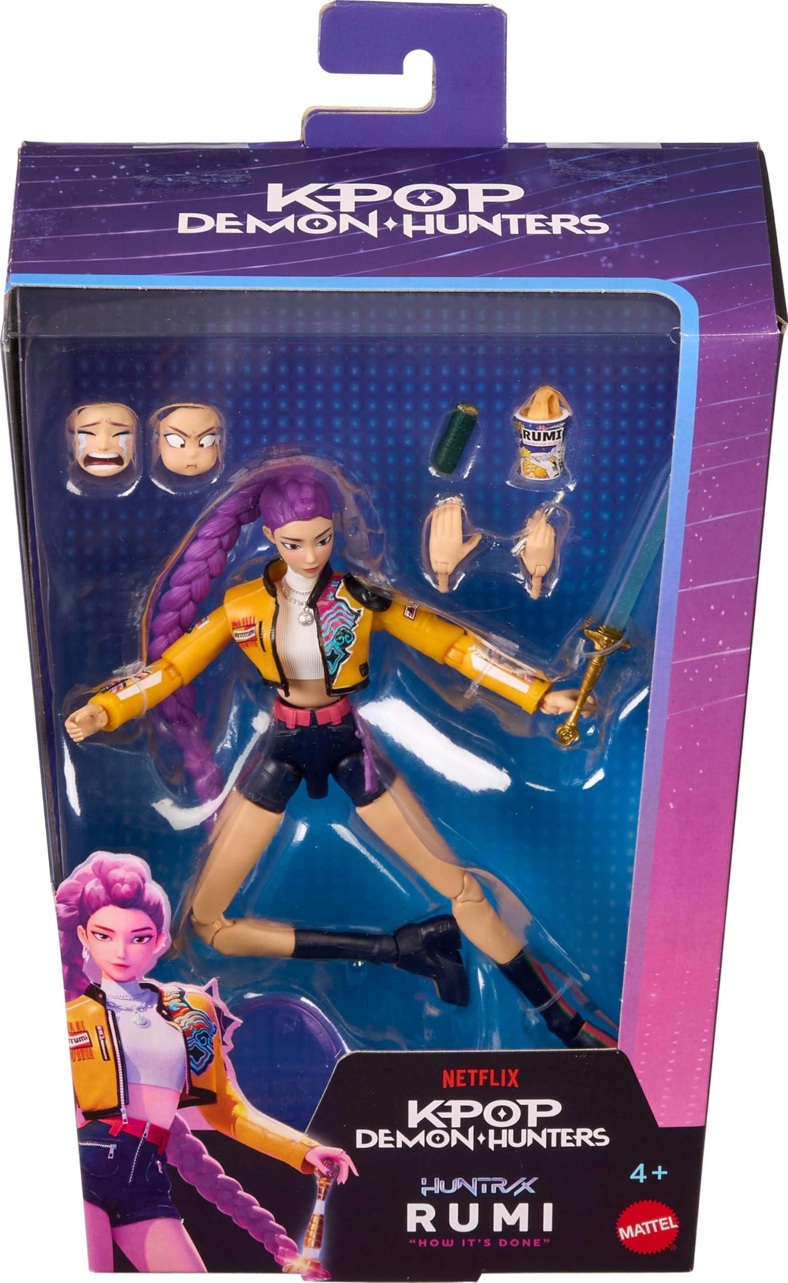 Amazon.com: Mattel Kpop Demon Hunters HUNTR/X Rumi 6-inch Action