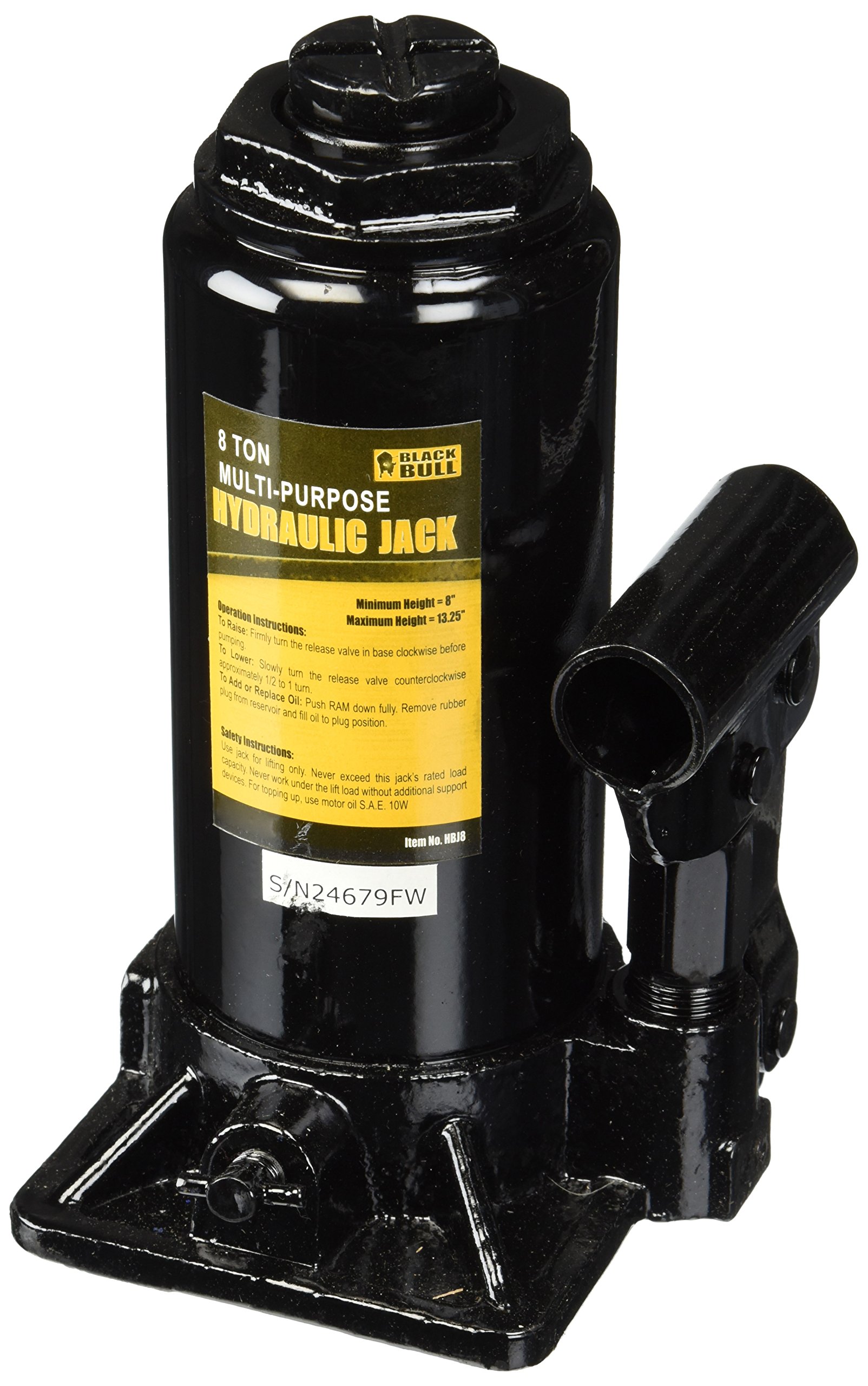 Black Bull HBJ8 8 Ton Multi-Purpose Hydraulic Jack