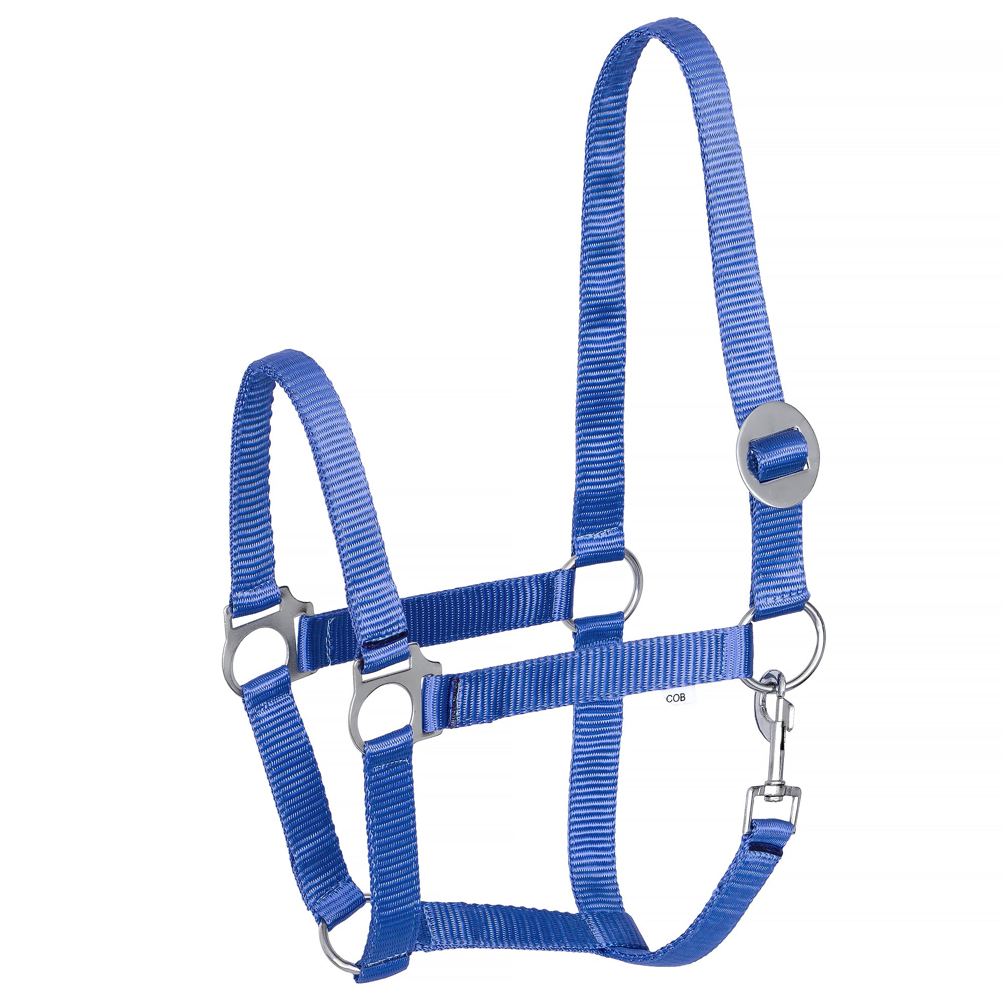 Licol D'Écurie Rembourré Nylon Start MinkPadded Turquoise Cob - Confort Et Ajustement Parfait Pour Chevaux
