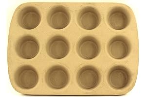 Family Heritage Stoneware Muffin Pan: Home Baking Made Easy
