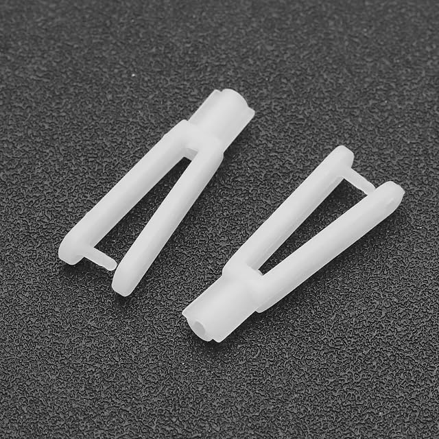 Foto 6 de 7 de YINETTECH 20 Piezas RC Clevis Snap Links Reemplazo de Enlace Rápido Nylon Clevis Actualización de Aviones…
