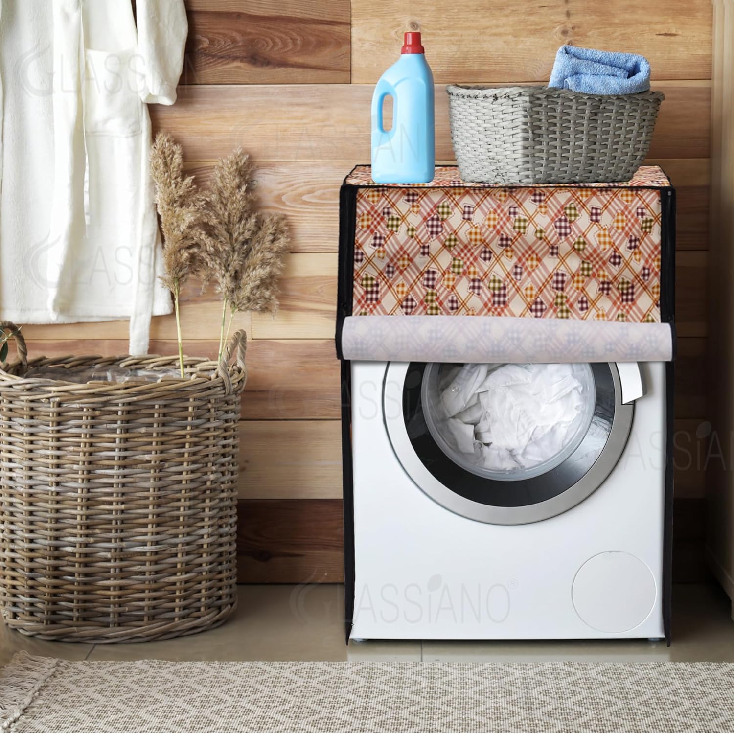 Washing Machine Cover for IFB Turbo Maxi Dry 550 Dryer Fully Automatic Front Load 5.5 kg, CAM11
