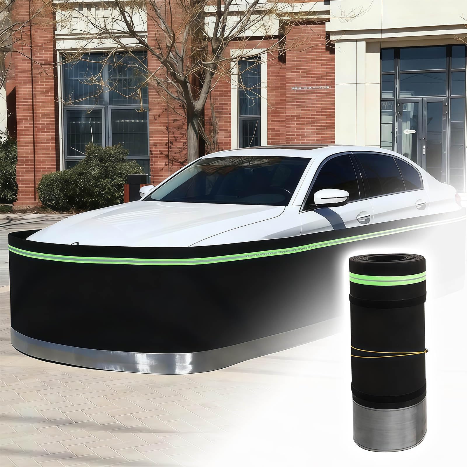 Barriera Anti Topi per Auto, Recinzione Anti-Roditori Riflettente per Vano Motore, Rete Anti-Morso con Strisce Riflettenti, per Garage, Esterni, Camper e Furgoni