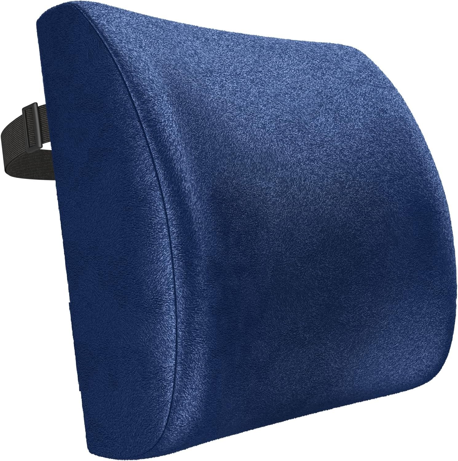 4V1® Lumbar Support Pillow for Car & Office Chair - Memory Foam Car Seat Back Support for Lower Back Pain Relief, Orthopedic Lumbar Cushion for Driving, Work from Home, Gaming Chair & Travel SK5