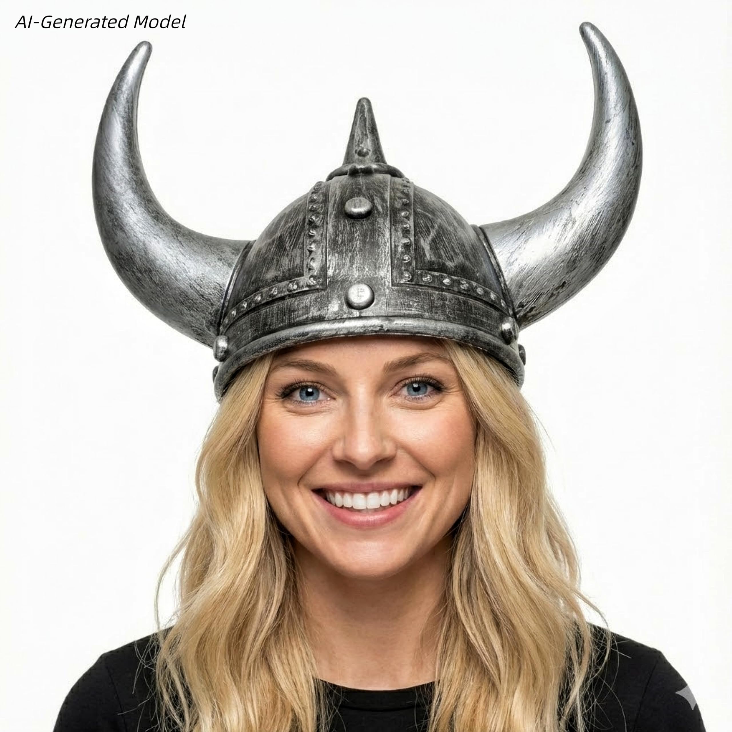 LOOYAR Średniowiecze średniowieczne wieki wikingów rogaty kask wikinga berserker żołnierz wojownik kostium kapelusz sallet zabawka dla dorosłych do zabawy bitewnej Halloween cosplay LARP