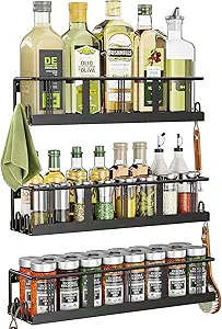 Space-saving Spice Organizer Rack for countertop or cabinet – top affordable kitchen gadgets 2025