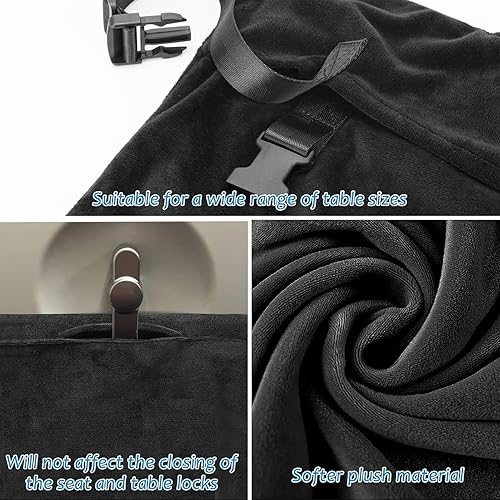 Miniatura 7 de Cama de avión para niños, portátil, plegable, reposapiés, crea espacio para dormir en vuelo, necesidades de viaje para viajes al aire libre,