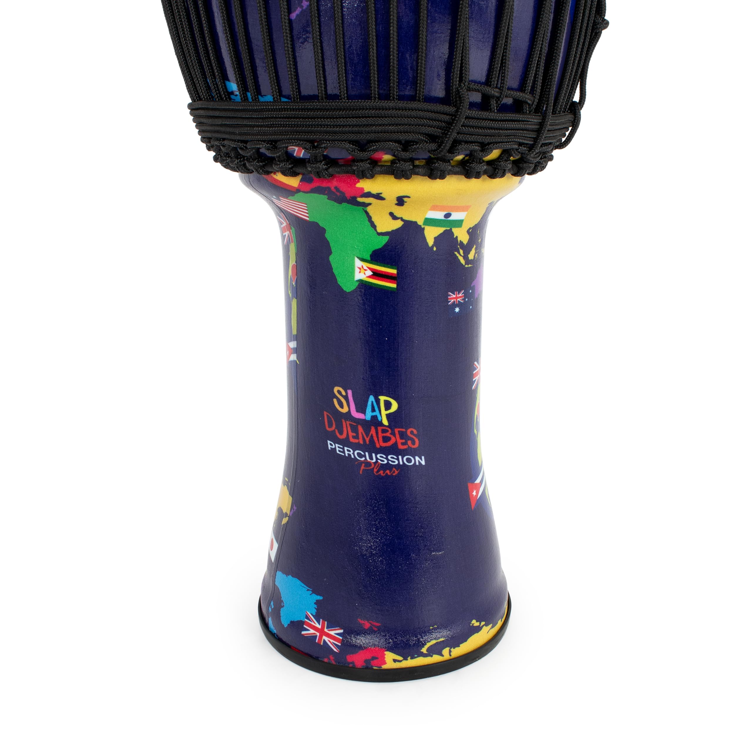 Percussion Plus World Slap Djembe Mixed 4 Pack - Rope Tuned