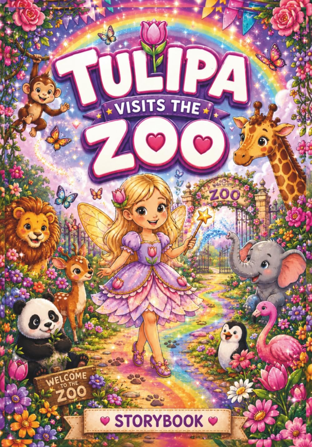 Tulipa Visits the Zoo: A Fairy Princess Animal Adventure Children’s Storybook (The Tulipa Fairy Princess Adventure Series)