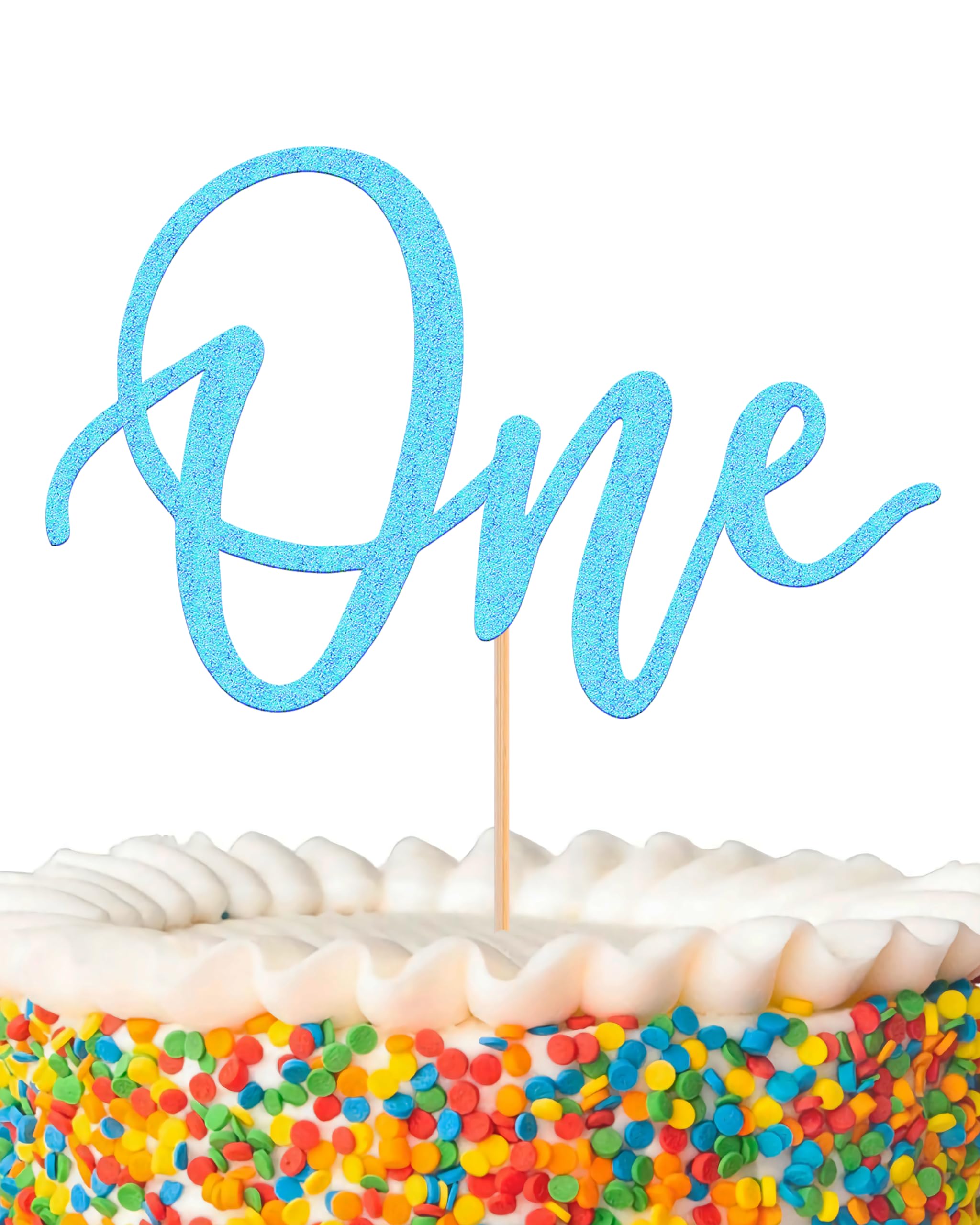 24 Piezas De Decoración Para Cupcakes De Primer Cumpleaños Con