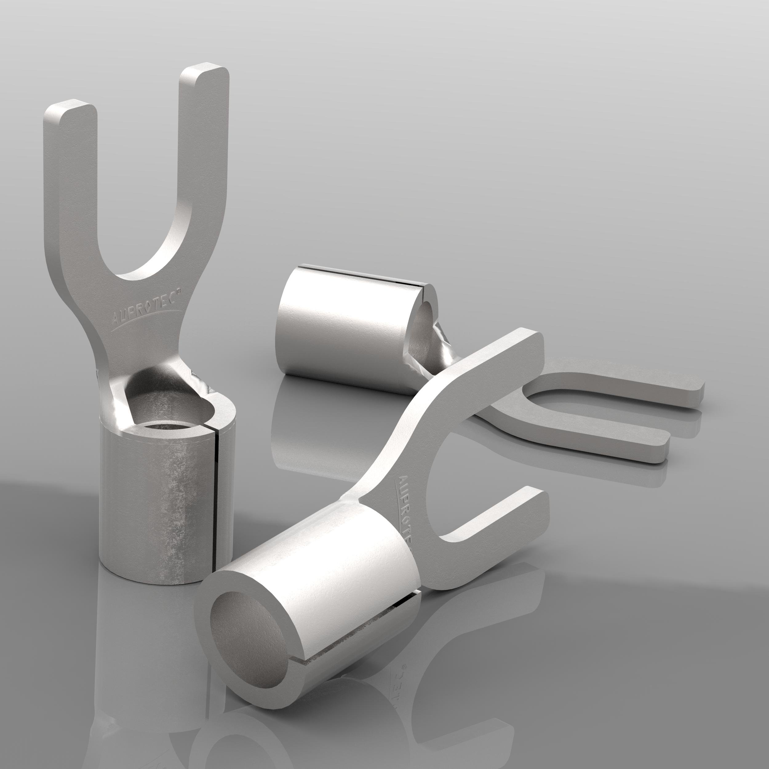 AUPROTEC 10x Connettore Maschio 0,5-1,5 Mm&sup2; Rosso MPD Spina