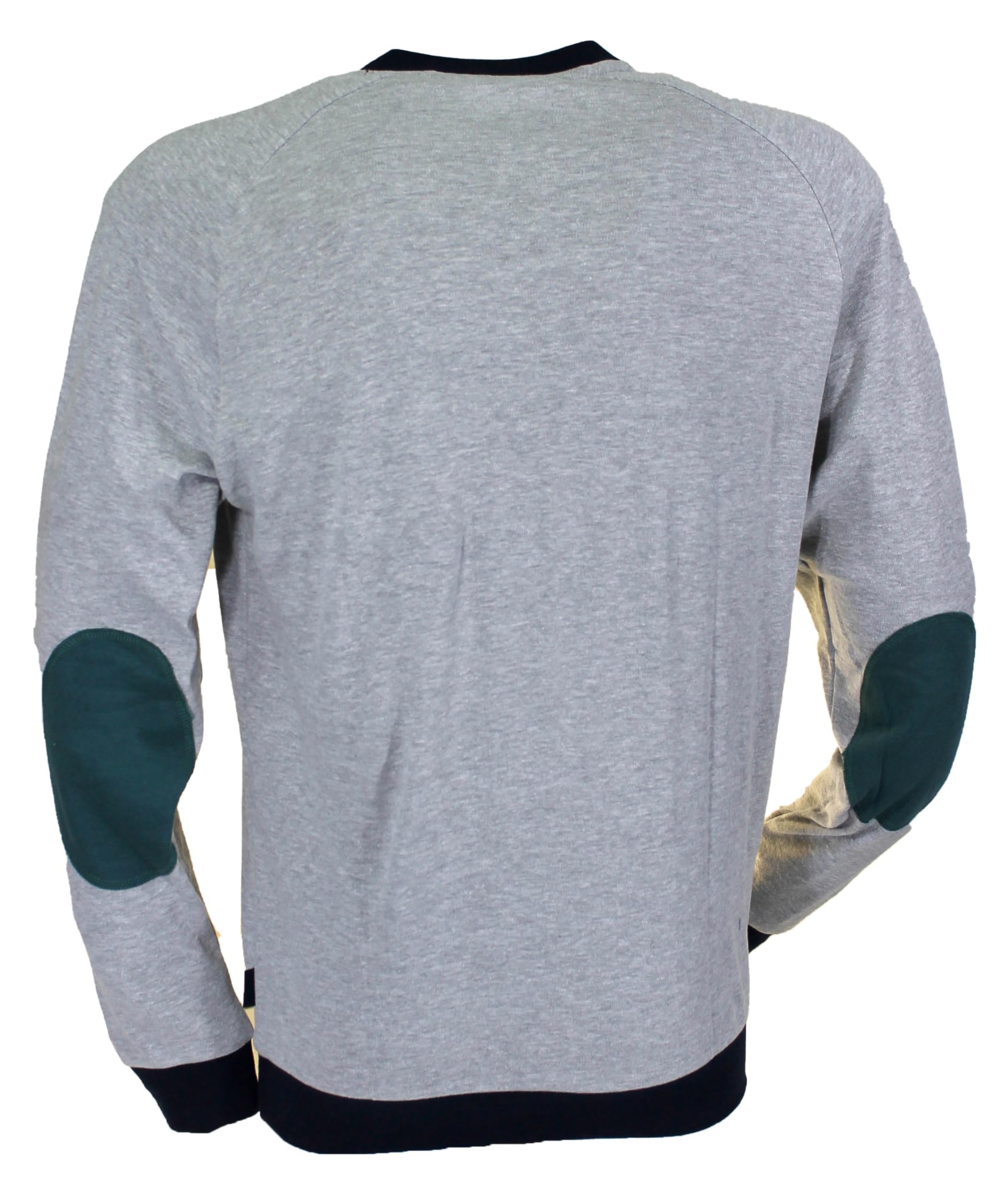Navigare Pigiama Uomo Caldo Cotone Invernale Serafino con Polsini Vari Modelli (IT, Testo, XXL, Regular, Regular, 1701 Grigio Chiaro Melange)