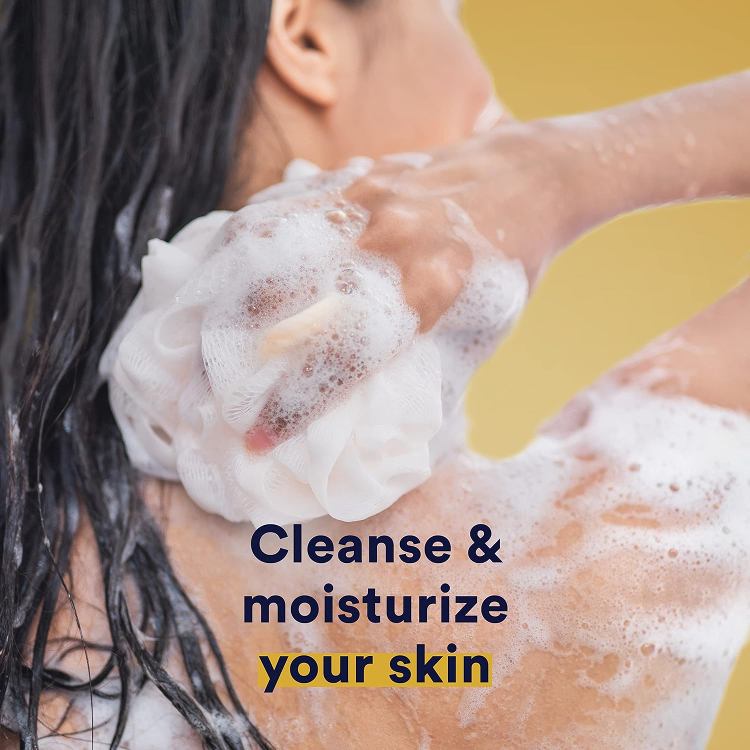 Suave Essentials Body Wash Creamy Milk and Honey Splash, 15 Fl Oz (Pack of 6)