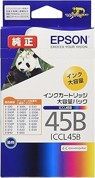 Amazon.co.jp: エプソン 純正 インクカートリッジ パンダ ICCL45B