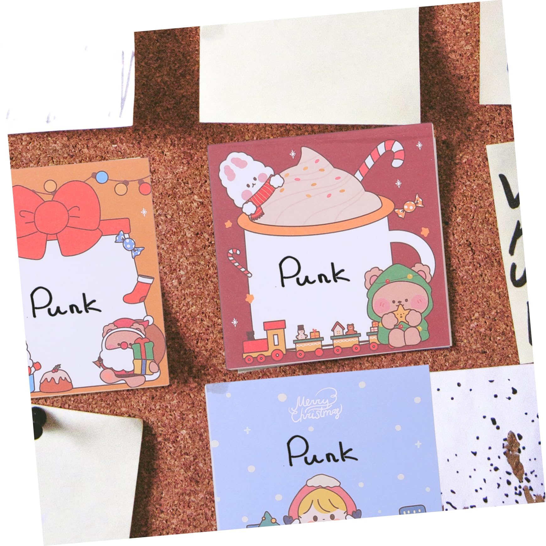36stücke Teiliges Weihnachts-memo-notizen Selbstklebende Haftnotizen Mit Kreativen Weihnachtsmotiven Für Büro Und Zuhause Erinnern Und Planen
