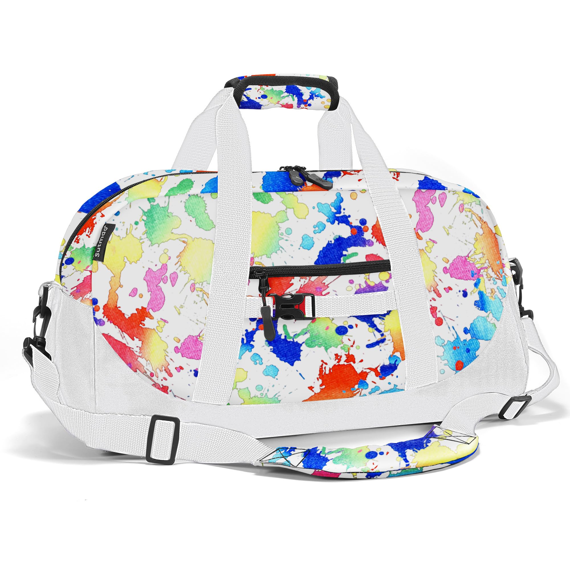 Stumdo Kids Overnighter Duffel Bags for kids, Carry-On Size & Ideal for School Practice or Overnight Travel Weekender Tote for Travel Gym Sport bag