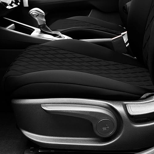 Miniatura 6 de FH Group Fundas de asiento de automóvil de ajuste personalizado para Kia Forte 2019-2024 con fundas de asiento de automóvil de neopreno ultraflex
