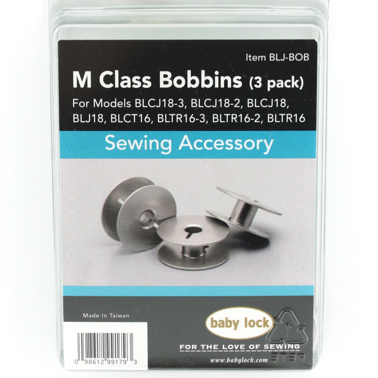 3 Pack Genuine BabyLock Bobbins(M Class) # BLJ-BOB