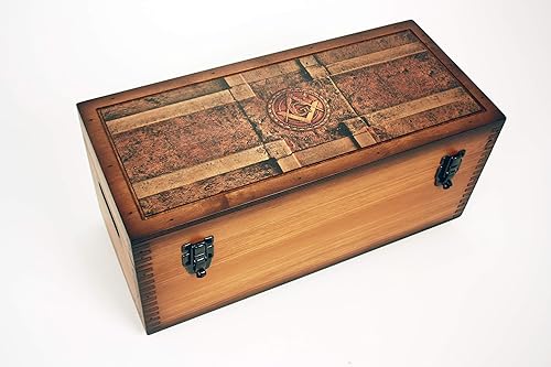 Miniatura 1 de Freemason Compass & Square Storage Box