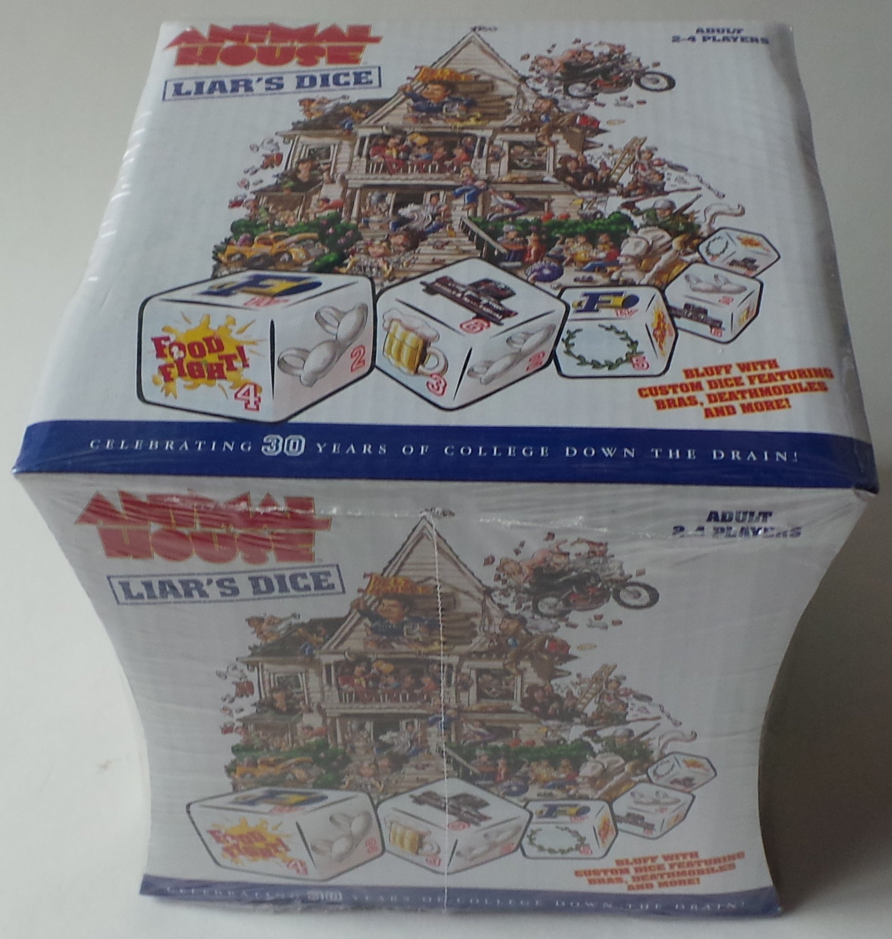 White Opaque Polyhedral Dice Set 10pc Set in Tube