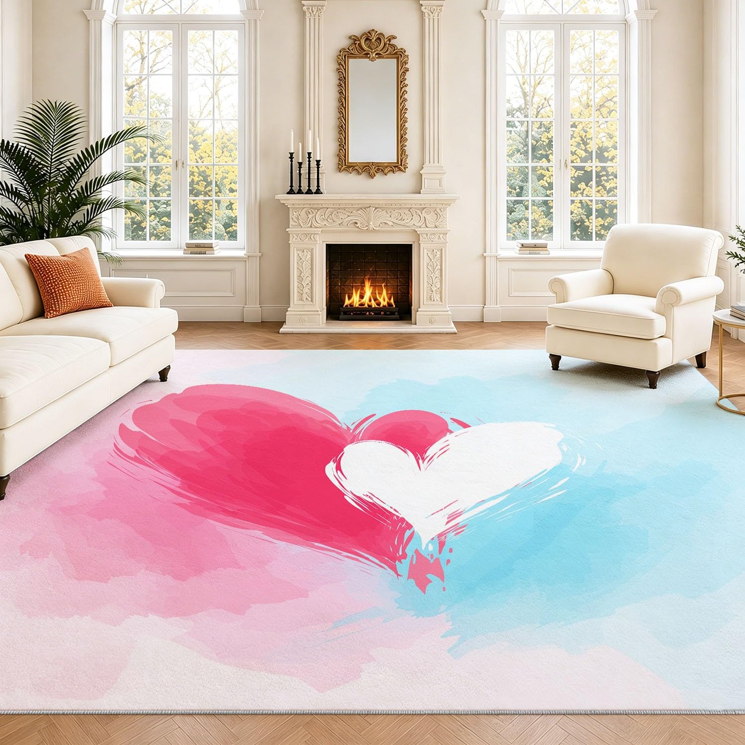 Générique Tapis Romantique Moderne 50 x 80 cm