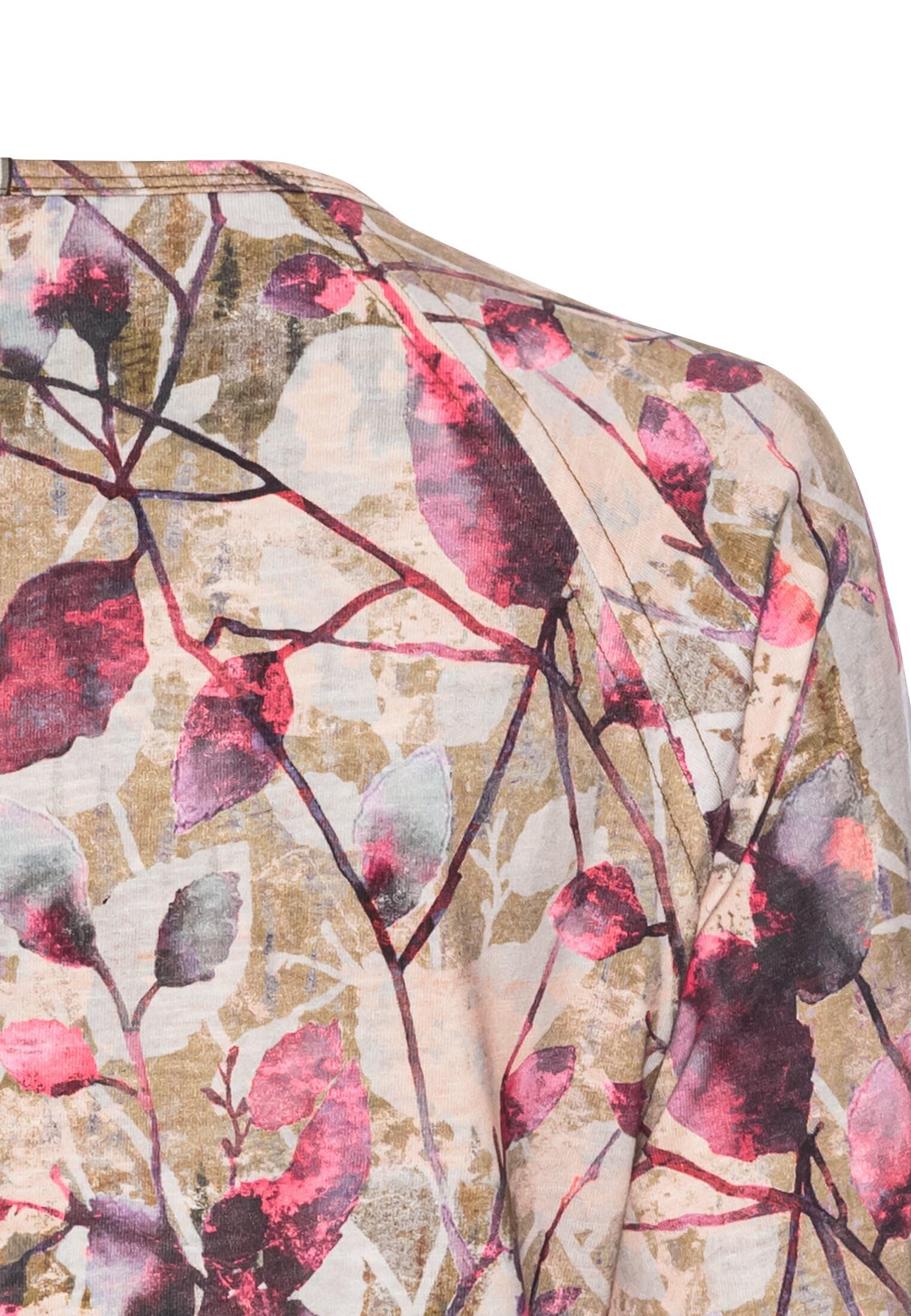 camel active Damen Langarmshirt aus Organic Cotton