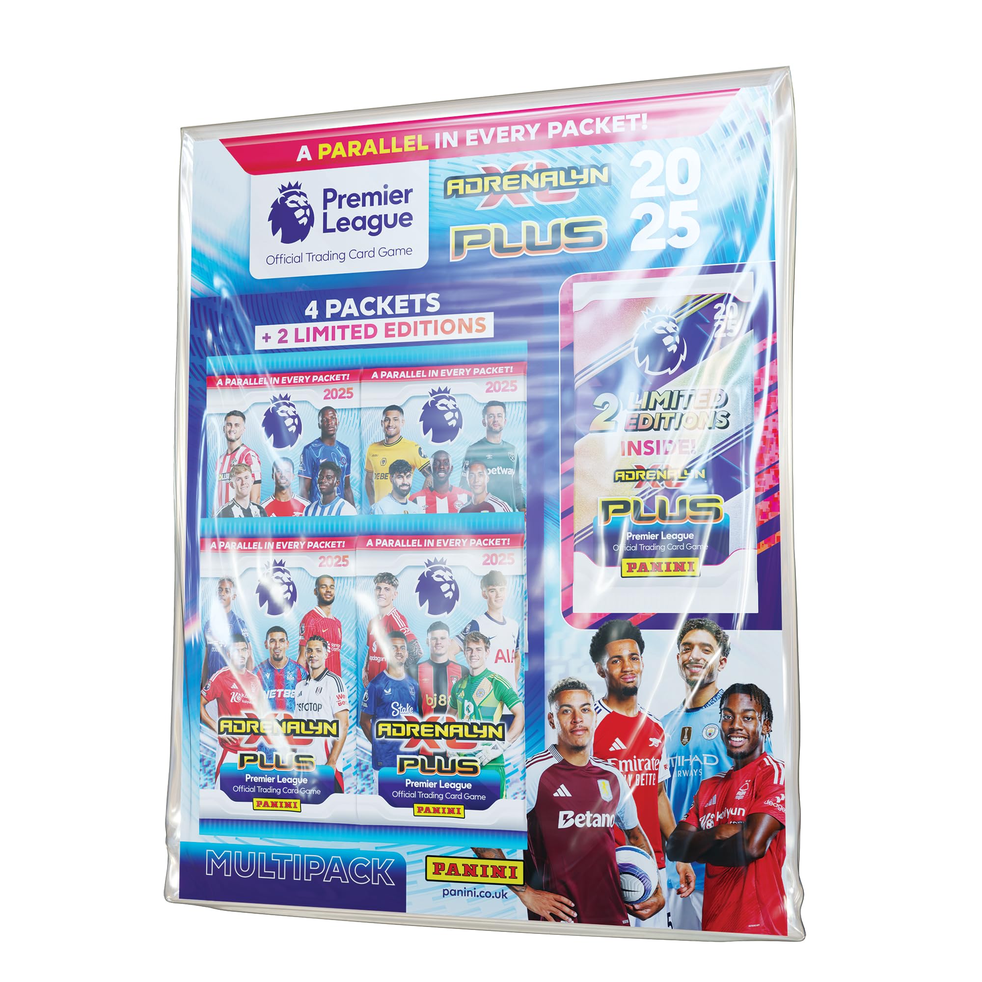 Premier League Adrenalyn XL™ PLUS 2025 Official Trading Card Game - Multipack