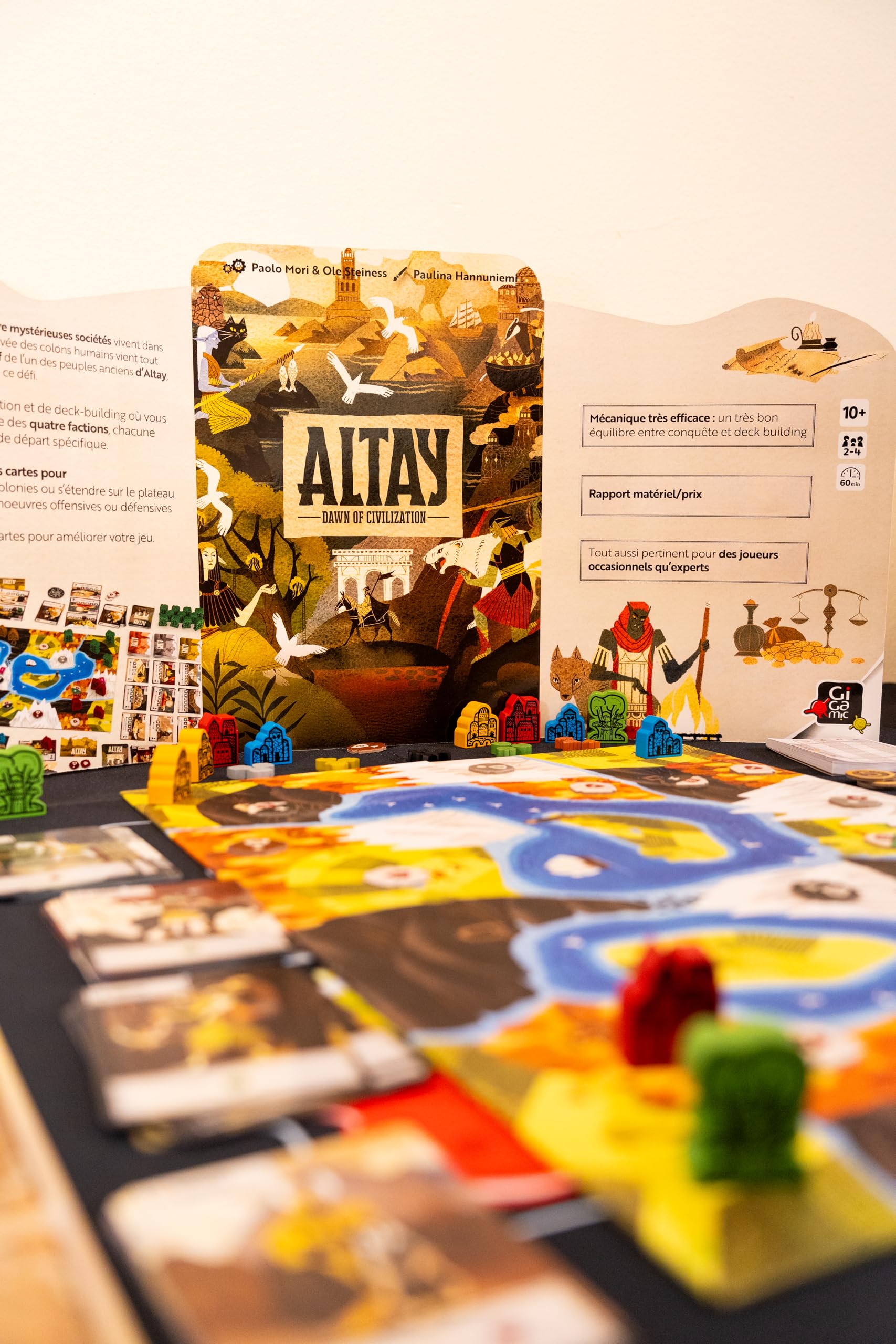 Altay - Un gioco di strategia semplice da accedere ma tattico - a partire dai 12 anni - da 2 a 4 giocatori