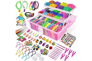 Heyzeibo Rainbow Loom Kits for Glowing Bracelets