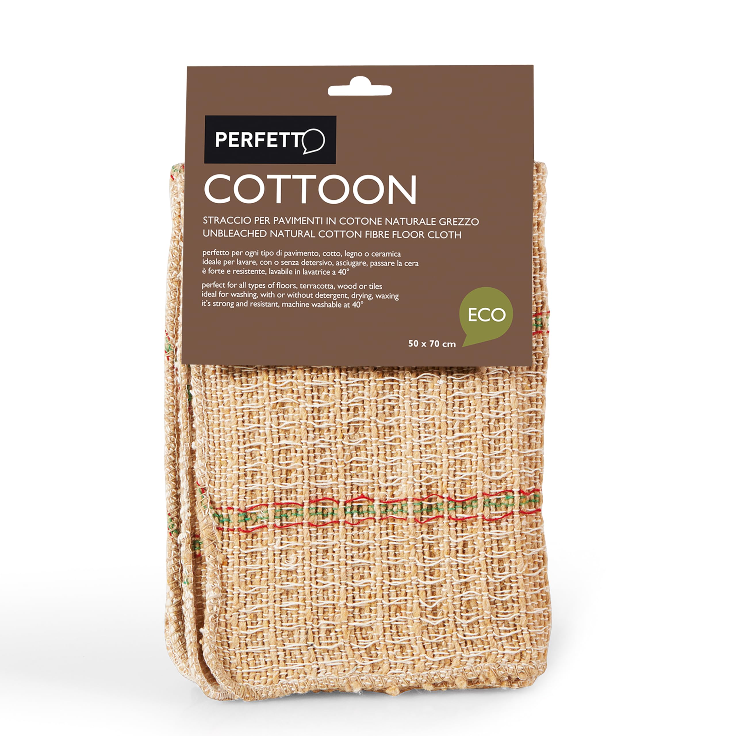 Perfetto Cotton Cloth For Floors Dimension- 50 x 70 Cm.