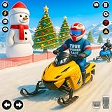 オフロードスノーマウンテンATVクワッドバイクメガランプスタントレーシングスノーバイクゲーム