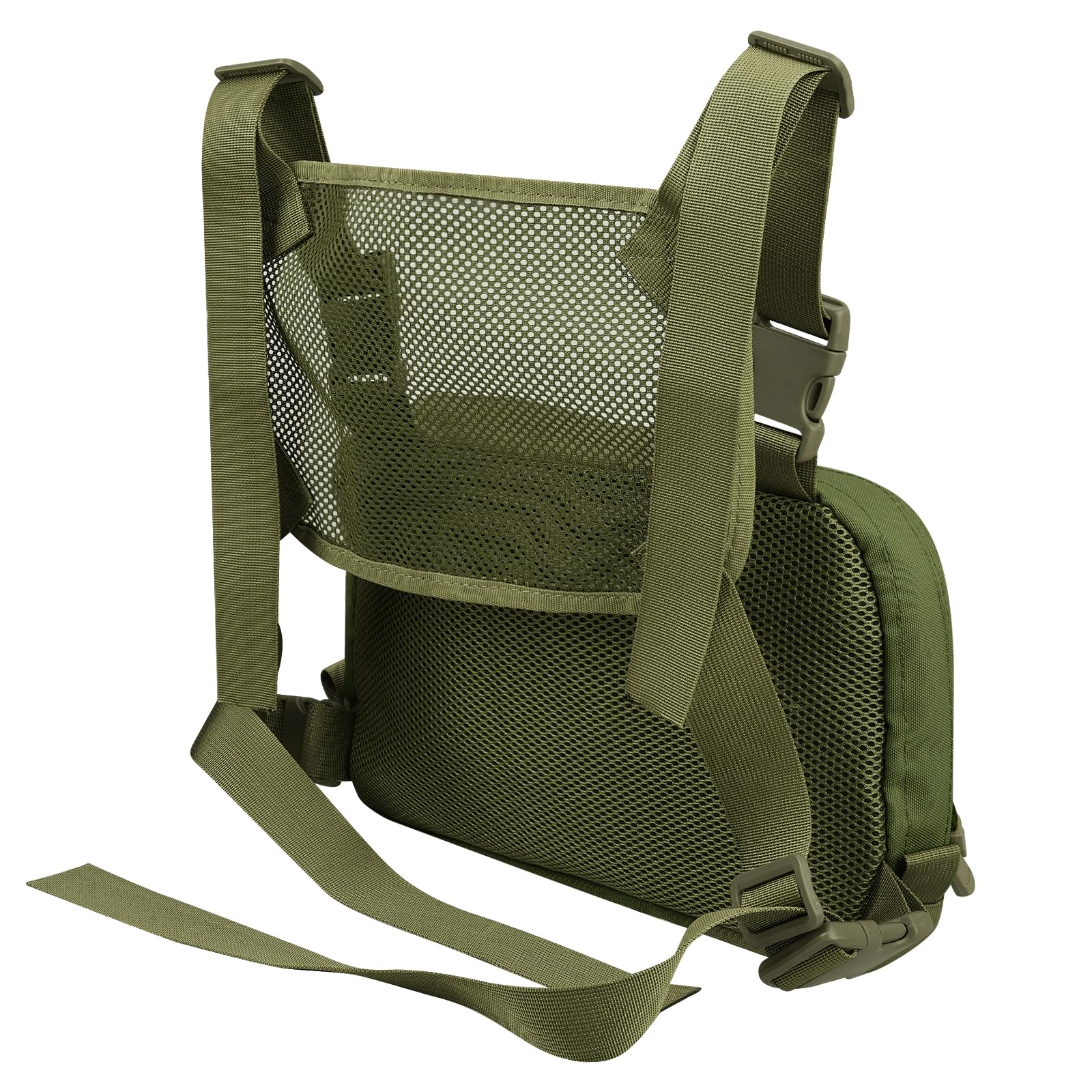 Clape Functional Chest Bag Tactical Molle Chest Pack Hip Hop Streetwear ...