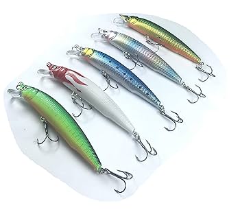 Amazon.co.jp: オルルド釣具 11.5cm 18g ルアーセット 5個