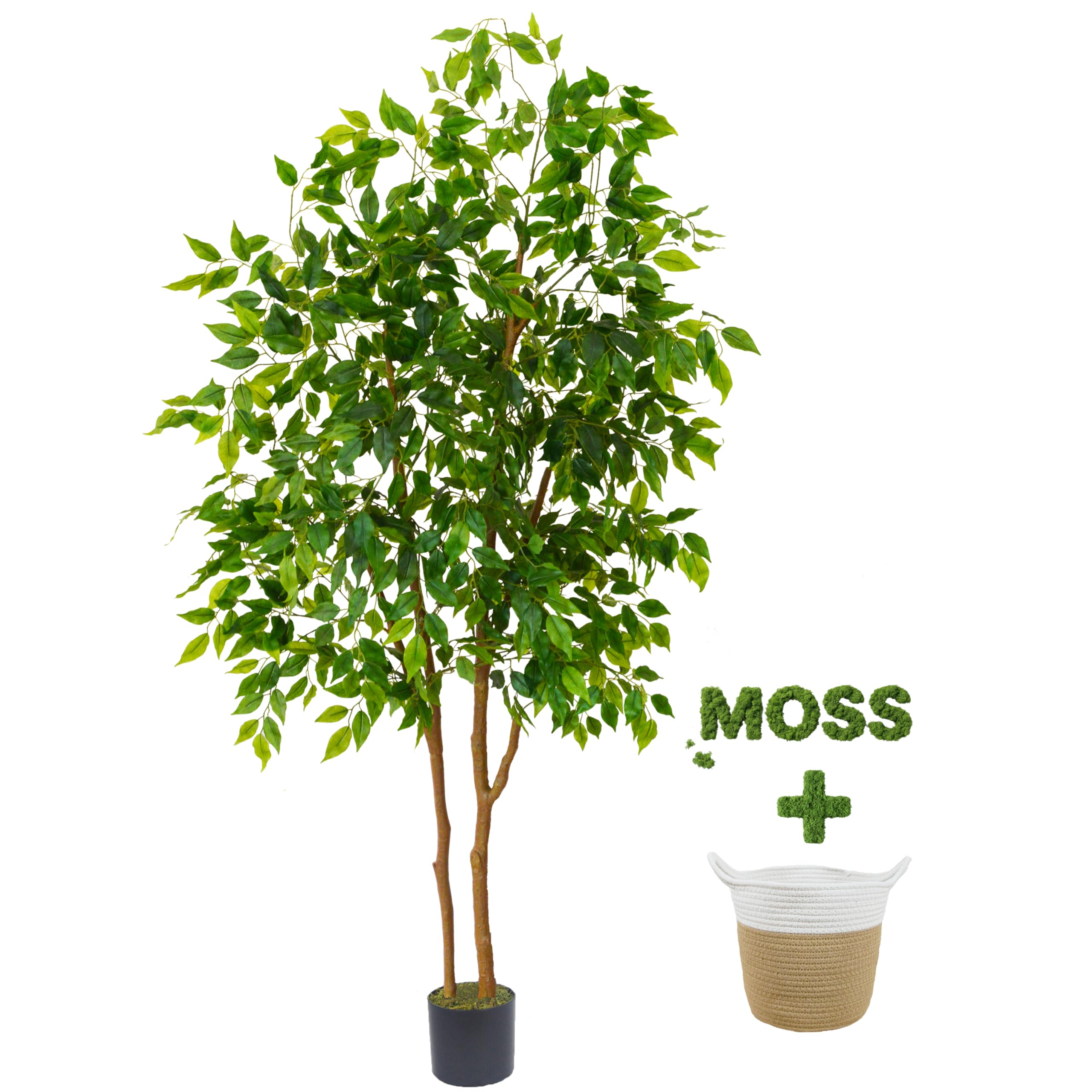 Warmplants 6ft Artificial Ficus Tree