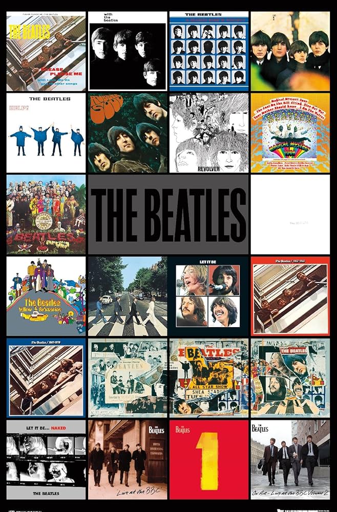 11枚まとめ売り ビートルズポスター　Beatles Amazon.co.jp: Trends International 24X36 ザ・ビートルズ