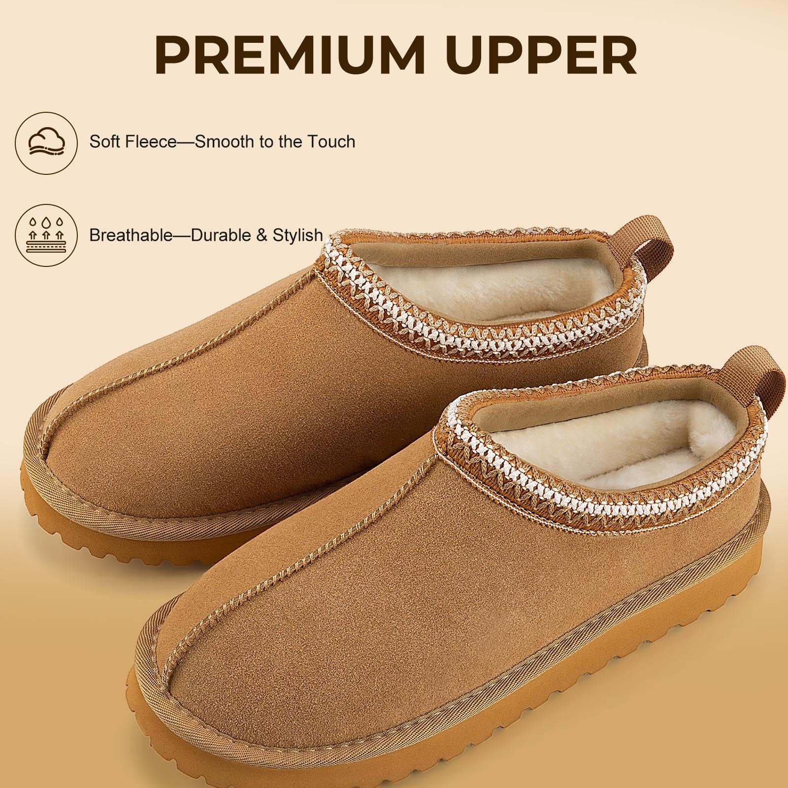 Mishansha Pantofole Donna Invernali Ciabatte Pelose Inverno Scarpe Casa - Esterno e Interno,36-43