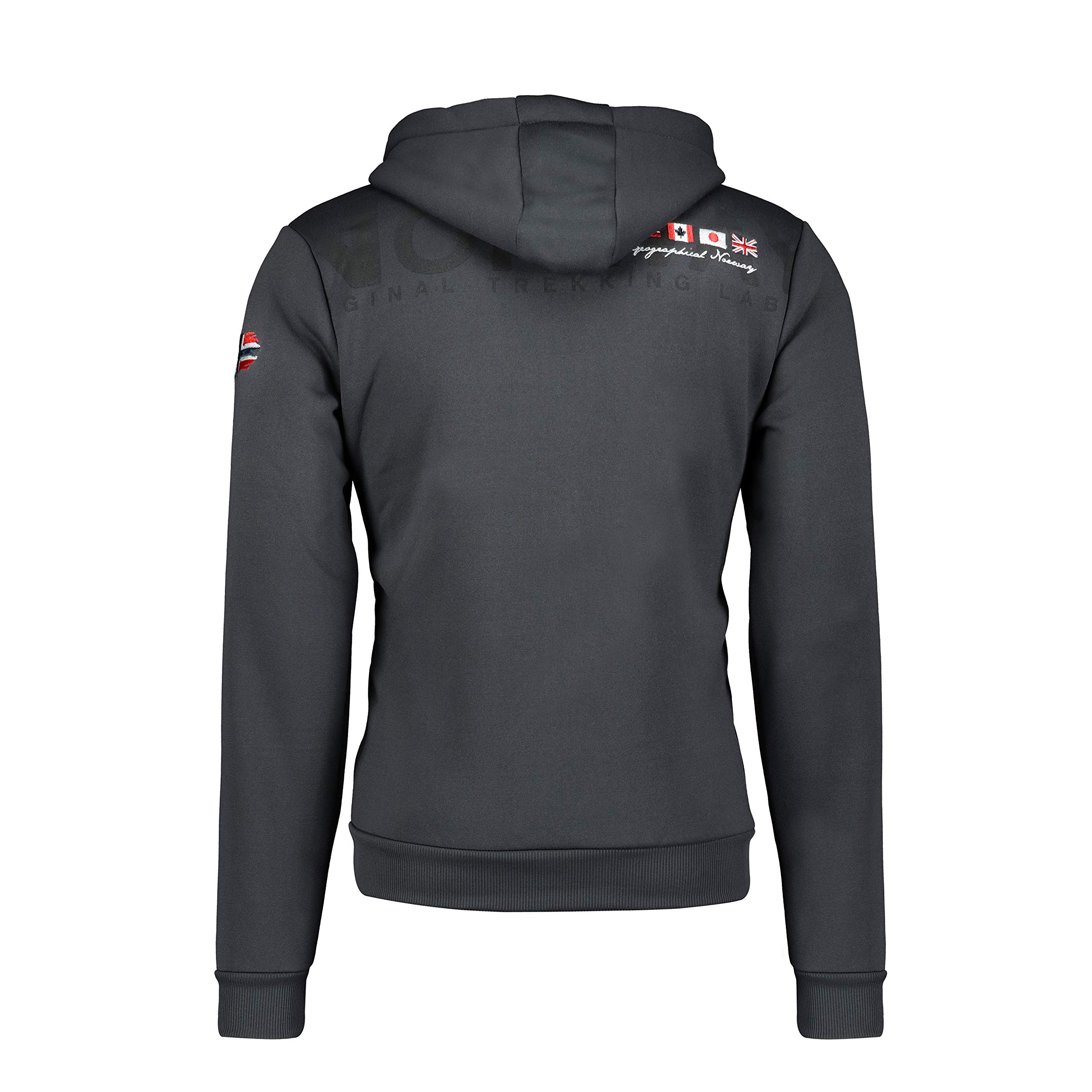 Geographical Norway Fespote Men - Hoodie Herren mit Kapuze Zip Tasche Känguru Mann - Pullover Sweatshirt Warm Langarm - Hoody Männer Jungen Frühling Sommer Herbst Winter