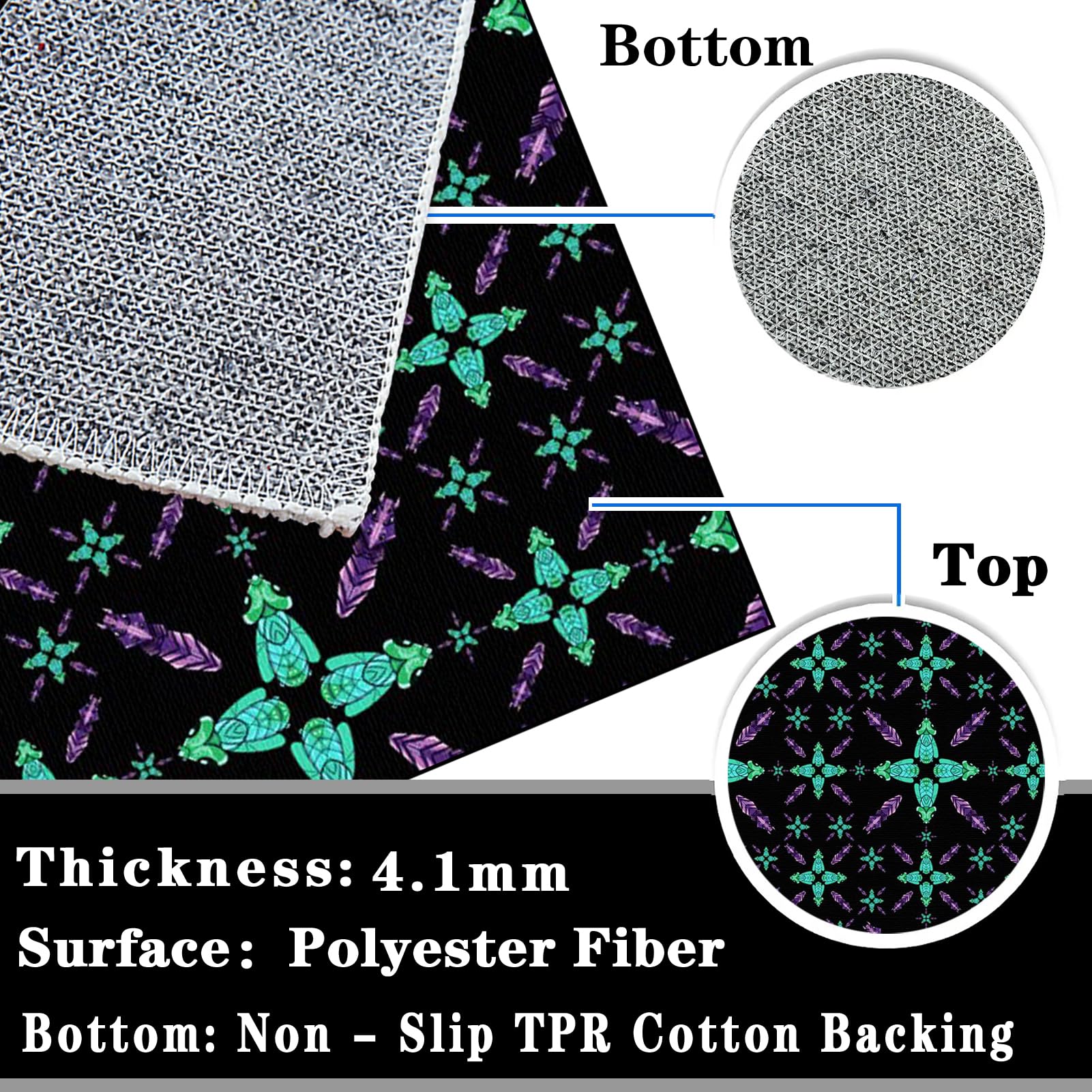 Alfombrilla antideslizante para silla de juegos, alfombrilla para silla de oficina, para parquet, protector de suelo para silla de oficina, tapete protector de silla de oficina, tapete de silla de