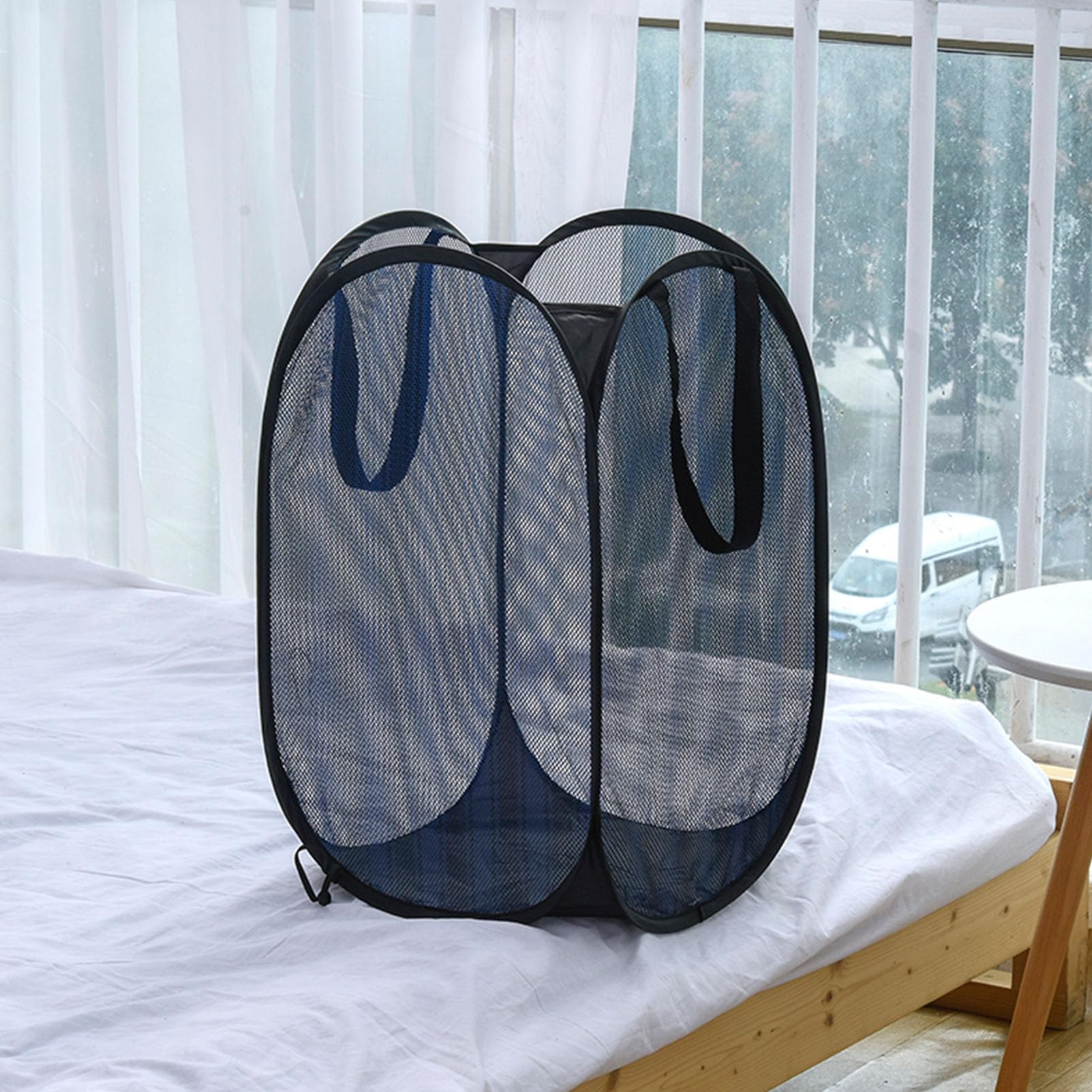 Dirty Clothes Basket, Dirty Clothes Storage Basket, Household Folding Changing Clothes Storage Basket, Large Clothes and Toys Sorting Bag